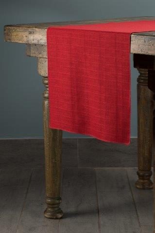 Jute Poppy table runner